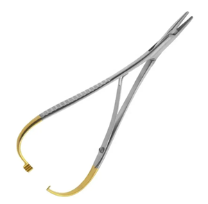 Portaagujas TC Mattieu Mandíbula delicada dentada Instrumentos quirúrgicos de acero inoxidable de alta calidad - Product Image 3