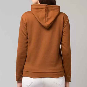 Venta al por mayor 100% de algodón de lana de gran tamaño pulóver con capucha logotipo personalizado Estilo Vintage para las mujeres-para el invierno - Product Image 6