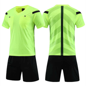Conjunto de camiseta de fútbol personalizado, camiseta de juez de secado rápido transpirable de alta calidad, pantalones cortos, uniforme de fútbol - Product Image 4