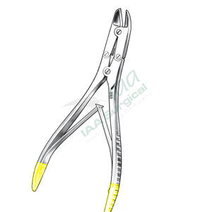 Pinzas de Torcedura de Alambre TC de Alta Calidad, Portaagujas, Instrumento Quirúrgico, Mango Dorado en Estilo Único - Product Image 3