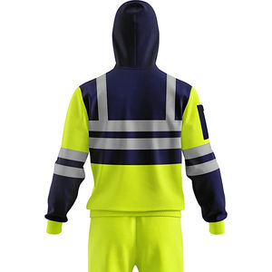 2025 High Quality <b>Reflective</b> Industrial Safety Hi Vis Workwear Suits & Factory Worker Wear Long Sleeve Suits - Product Image 6