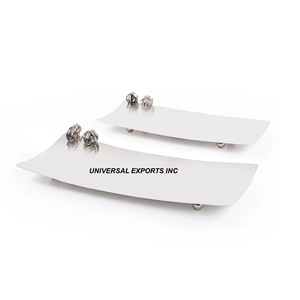 Juego de dos bandejas de chocolate rectangulares de metal, bandeja de chocolate decorativa hecha a mano, tamaño personalizado, nueva bandeja de chocolate - Product Image 6