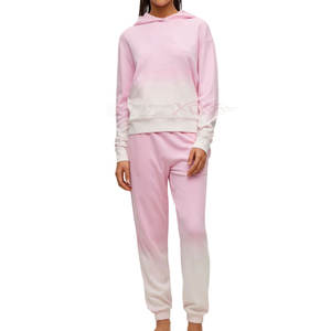 Ropa de mujer al por mayor chándales lisos y estampados informales de alta calidad chándales de mujer de alta calidad a la venta - Product Image 1