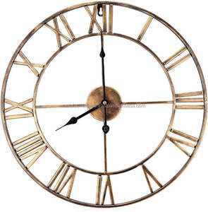 High Quality Handcrafted Metal <b>Wall</b> <b>Clocks</b> With <b>Unique</b> Designs for Modern and Traditional Style Home Interiors - Product Image 1