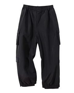 Custom <b>Men's</b> Wide Leg <b>Flared</b> Sweatpants Baggy Flat Front Jogger Trackpants Oversized Polyester/Cotton Casual Mid Colored - Product Image 3