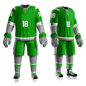 Nuevo uniforme de hockey sobre hielo adecuado para hombres, mujeres y jugadores jóvenes elaborado con telas de alta calidad para mayor comodidad - Product Image 3