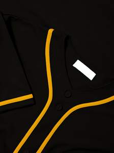 Maillot de baseball imprimé personnalisé pour hommes Livraison rapide Tenue de softball à bas prix avec sublimation Chemises unies - Product Image 5