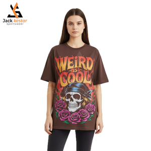 Camisetas de Cuello Redondo para Hombre, de Algodón Orgánico, Lisas o con Estampado Personalizado, de Manga Corta, Tejido de Punto, Talla Grande, Cómodas, al por Mayor - Product Image 1