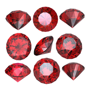 Piedra Preciosa de Granate Suelta de Alta Calidad, 7x9 mm, Corte Oval Brillante Natural, Color Rojo, Tratamiento Térmico con Efecto de Cambio de Color, Disponible en Stock - Product Image 4