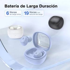 Cuffie Wireless AUT208A Azzurre con 25 Ore di Autonomia (con Custodia), Indicatore LED, Chipset JL per Ricarica Type-C 5.3 - Product Image 2