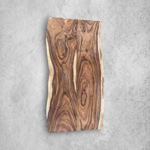 โรงงานขายตรงแผ่นไม้ธรรมชาติปรับแต่งรูปร่างอะคาเซียขอบสดสําหรับทําท็อปโต๊ะ - Product Image 6