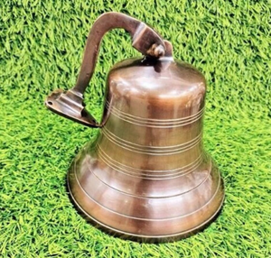 Campana de Barco de Latón Sólido de 8 Pulgadas con Acabado en Cobre, Grabada y Personalizada, a la Moda - Product Image 2