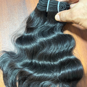 Extensiones de cabello humano indio de grado 10A con cierre de mechones de pelo 100% virgen malasio y peruano - Product Image 1