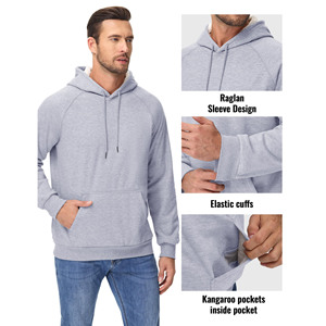 High Quality Distressed Hoodie Fashionable Pullover Hoodies For <b>Men</b> Heavy Distressed Bottom Wholesale <b>Men's</b> Hoodies Comfortable - Product Image 4