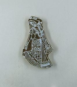 Blocs d'impression en bois religieux sculptés à la main avec motif du Seigneur Ganesha, 6x4 pouces, art décoratif de haute qualité - Product Image 5