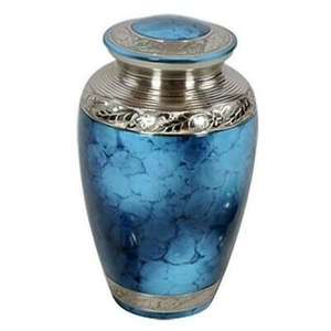 Urne funéraire commémorative en métal adulte de style moderne de haute qualité pour les cendres de l'exportateur indien - Product Image 5