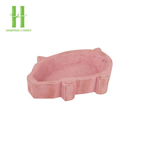 Bol à pâte en bois de luxe pour la décoration de la maison, cadeaux faits à la main pour Pâques et Noël, fabrication OEM au Vietnam - Product Image 5
