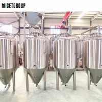 Kit de brassage complet 500L équipement de fabrication de bière réservoirs de fermentation système de brassage Micet Craft Beer Equipment