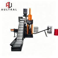 Machine de briquetage hydraulique à haute densité pour copeaux de métal (acier, aluminium et cuivre)
