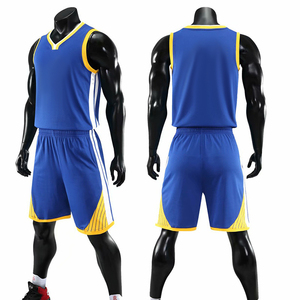 Ensemble de maillots de basket-ball de haute qualité pour hommes Kit d'uniformes de sport respirants Shorts sublimés personnalisés Vente en gros directe Adultes - Product Image 5