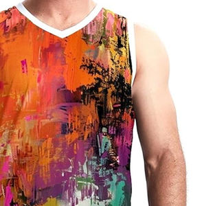 Top Qualité Hommes Porter Bsci Polyester Sportswear Basketball Uniforme Ensemble Dernière Conception Hommes Porter Imprimé Basketball Uniforme - Product Image 5