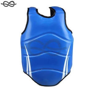 Boxe poitrine garde MMA Kickboxing corps gilet Arts martiaux protecteur réversible côtes bouclier Taekwondo entraînement Protection complète - Product Image 2
