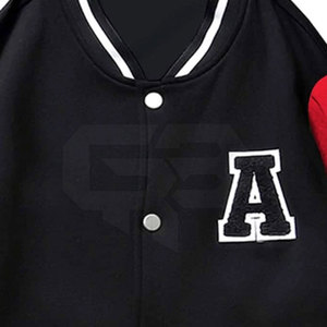 Veste Lettermen Varsity pour hommes sur mesure dernière conception support matériau polaire durable pour l'hiver veste de baseball personnalisée - Product Image 5