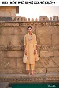 Ropa informal de algodón con pantalón Kantha Work Kurti y fabricación y proveedor de moda para mujer Dupatta DE LA India al precio más bajo - Product Image 4