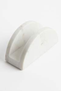 Best-seller Porte-serviettes Design antique Articles pour la maison Porte-serviettes Qualité supérieure Marbre Couleur noire Porte-mouchoir - Product Image 4