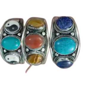 <span class=keywords><strong>3</strong></span> Đá kim loại thời trang Cuff bangles - Product Image 5