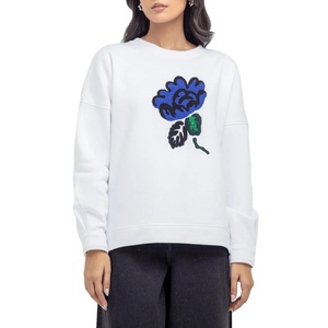 Sudaderas estampadas de invierno de poliéster para mujer, jerséis informales, colores personalizados y logotipo, alta calidad, venta al por mayor, moda para uso diario - Product Image 1