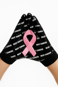 Guantes acolchados súper pegajosos antideslizantes cómodos de liniero de fútbol americano con logotipo personalizado características de talla grande impresas transpirables - Product Image 4