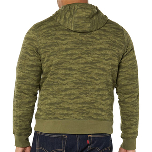 Sweats à capuche personnalisés à impression bouffante graphique de poids lourd hommes sweats à capuche complets brodés de haute qualité hommes mode streetwear - Product Image 4