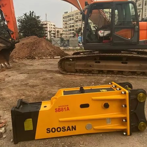 Martillo hidráulico Soosan SB81 para excavadora de 20 toneladas PC200, rompedor de rocas - Product Image 5