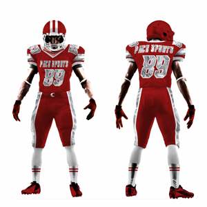 Camiseta de Fútbol Americano de Manga Corta, Talla Grande, Transpirable, de Secado Rápido, Diseño 2025, Sublimación Anti, Alta Calidad, Venta al Por Mayor - Product Image 4