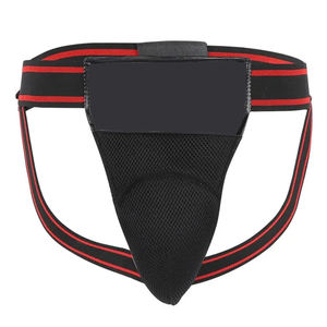 2024 OEM haute qualité Extra profond entièrement rembourré tasse aine garde large élastique Logo personnalisé fait coton plastique sport sécurité vente - Product Image 1