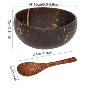 ชามเสิร์ฟไม้วอลนัทบริสุทธิ์สำหรับสลัดใบเขียวผลไม้สดและการทำอาหารในครัวทุกวัน - Product Image 6