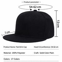 Gorra de Béisbol de Moda de Alta Calidad con Visera Plana, 6 Paneles, Gorra Cerrada con Cierre a Presión, Estructura Estable, Ajustable, para Uso Diario Informal