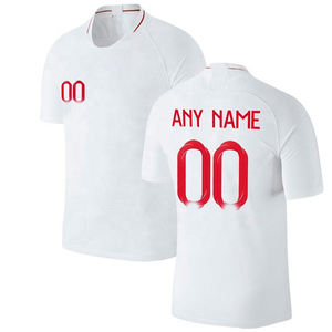 Maillot de football personnalisé OEM, design personnalisé, sublimation, haute qualité, manches courtes, 100% polyester, séchage rapide, unisexe, adulte - Product Image 1