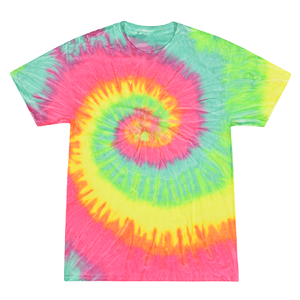 T-shirt tie-dye personnalisé pour homme, design unique, tricoté à la main, 100% coton, respirant, séchage rapide, écologique, col rond - Product Image 1
