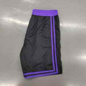 Manufacturer Custom 5 Inch Men Plain High Quality Blank Streetwear Double <b>Layer</b> Nylon Polyester Mesh Short Pants With Stripes - Product Image 3