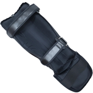 Gants de boxe en cuir et PU avec logo personnalisé OEM Meilleurs protège-tibias et protège-tibias élastiques pour enfants et adultes à usage sportif - Product Image 5