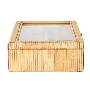 Caja Decorativa Hecha a Mano de Ratán de 6 Celdas, Caja de Almacenamiento Artesanal, Ecológica, Natural, Decoración para el Hogar, Venta al por Mayor desde Vietnam - Product Image 4