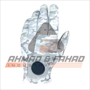 Gant de golf pour hommes, main gauche, adhérence supplémentaire, superbe design camouflage, cuir véritable, performance améliorée pour le sport - Product Image 5