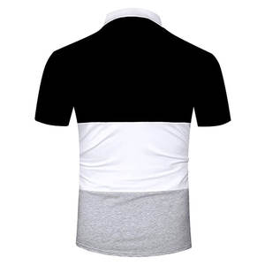 เสื้อโปโลแบบถักสำหรับผู้ชายแห้งเร็วระบายอากาศสีพื้นสำหรับเสื้อโปโลปกพับลงแขนสั้นเป็นมิตรกับสิ่งแวดล้อมออกแบบโลโก้ได้ตามต้องการ - Product Image 6