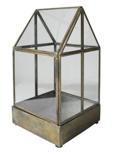 Terrario de plantas de metal y vidrio de diseño moderno, diseño de lujo de alta calidad para el hogar, restaurante, decoraciones de Hotel, decoración de mesa - Product Image 3