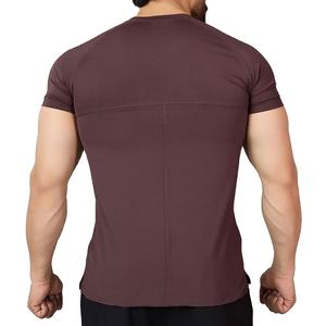 Camiseta Deportiva de Gimnasio 100% Algodón, Lisa, con Logotipo Personalizado al por Mayor, Corte Regular para Hombre, Ropa Deportiva Informal y Cómoda - Product Image 4