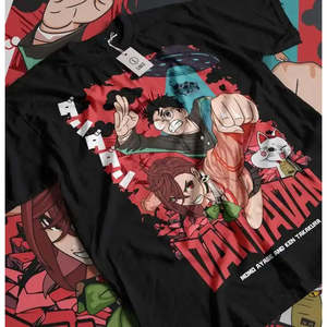 Camiseta de Anime Dandadan 100% Algodón con Tejido Jersey de Fibra de Bambú, Tallas 200-300 Gramos - Product Image 4