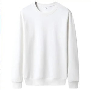 Sudadera de hombre 100% de algodón de alta calidad pulóver Sudadera de cuello redondo logotipo personalizado gota hombro Casual Streetwear sudadera - Product Image 3