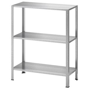 Steel <b>wire</b> white storage shelving <b>rack</b> classy indoor outdoor made in india for home hotels and restaurant kitchen living room - Product Image 5